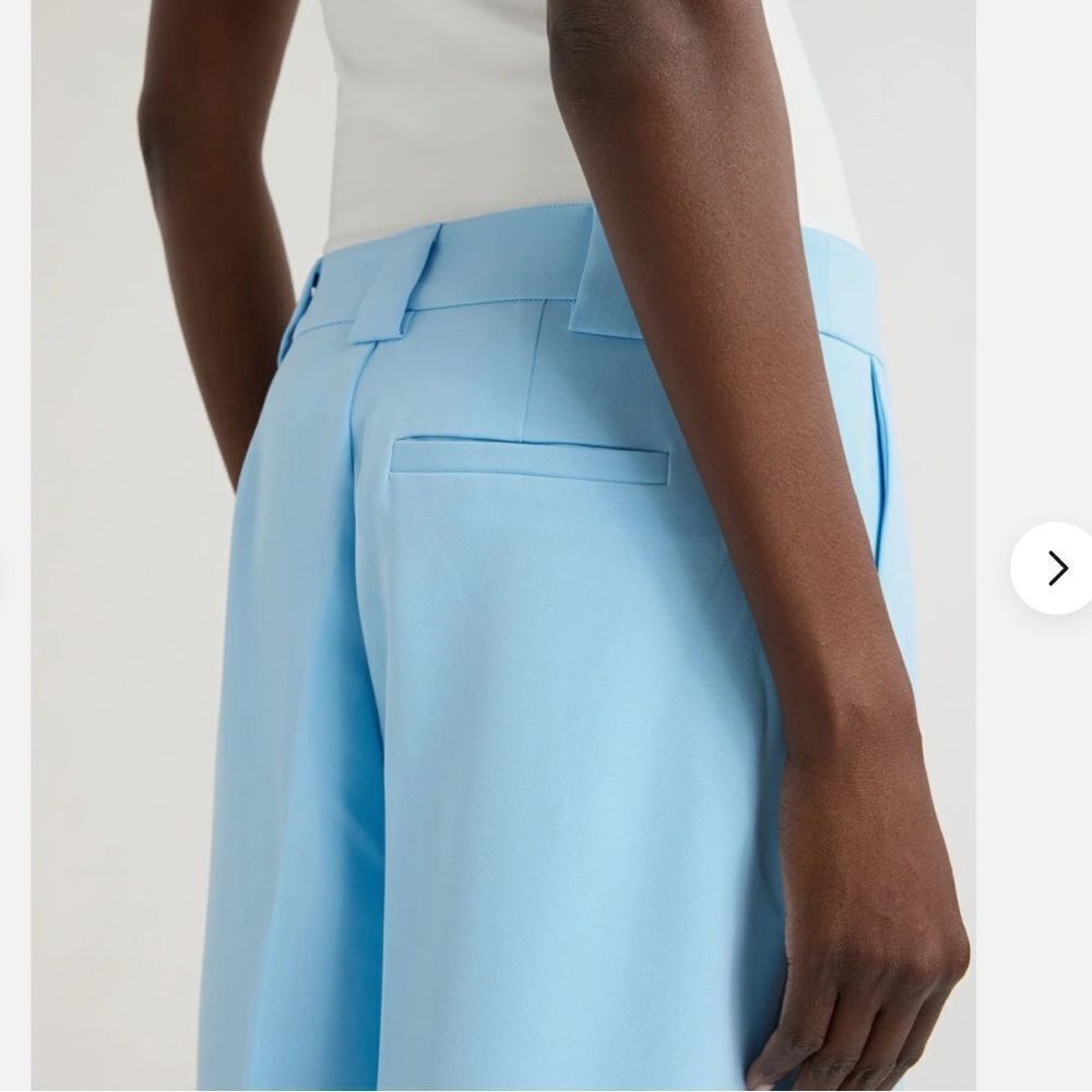 NWT Scoop Wide Leg Trousers Women's Pants Sz 10 Cirrus Blue - Picture 5 of 7